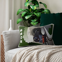 Load image into Gallery viewer, Robb Spun Polyester Lumbar Pillow