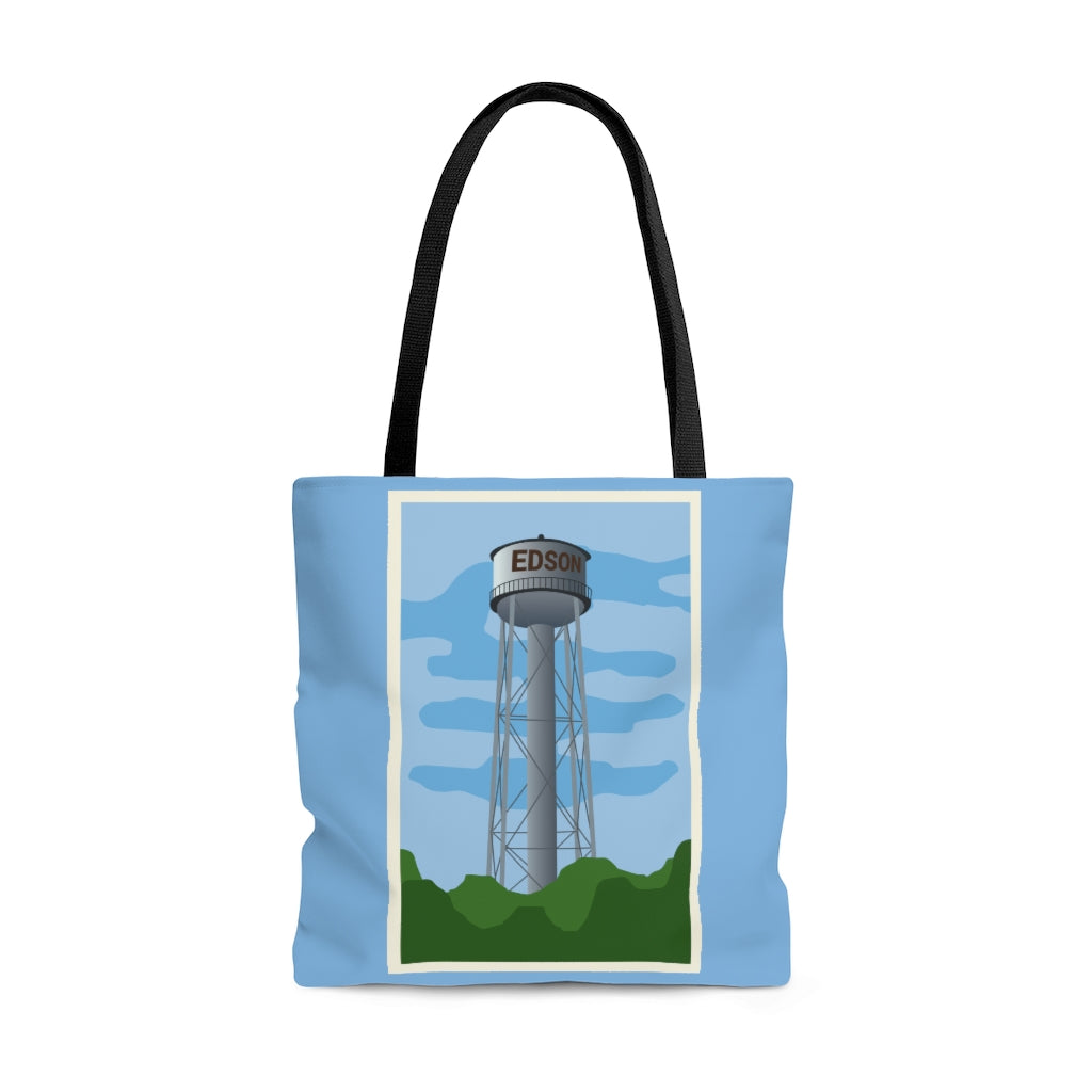 Edson Water Tower Tote Bag