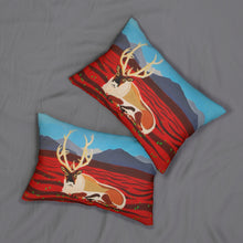 Load image into Gallery viewer, Tundra Fields Spun Polyester Lumbar Pillow