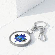 Load image into Gallery viewer, Maple Leaf Bay of Fundy Keyring Tag
