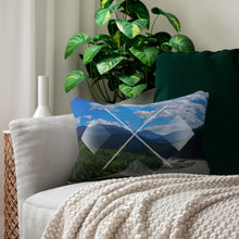 Load image into Gallery viewer, Sulphur Gates Polyscapes Spun Polyester Lumbar Pillow
