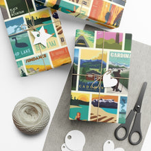 Load image into Gallery viewer, Local Retro Wrapping Paper Gift Wrap Paper, 1pc