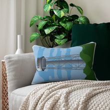 Load image into Gallery viewer, Edson Water Tower Spun Polyester Lumbar Pillow