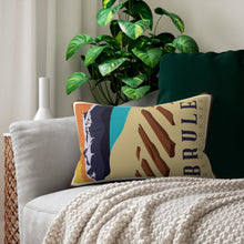 Load image into Gallery viewer, Brule Sand Dunes Spun Polyester Lumbar Pillow
