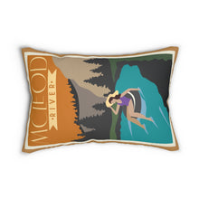 Load image into Gallery viewer, McLeod River Spun Polyester Lumbar Pillow