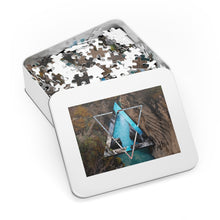 Load image into Gallery viewer, Athabasca Falls Polyscape Jigsaw Puzzle (252, 500-Piece)