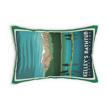 Load image into Gallery viewer, Kelley's Bathtub Spun Polyester Lumbar Pillow