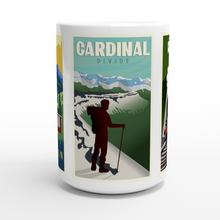 Load image into Gallery viewer, Cadomin, Robb and Cardinal Divide Combo White 15oz Ceramic Mug