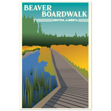Load image into Gallery viewer, Beaver Boardwalk Art Prints
