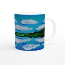 Load image into Gallery viewer, Natural Mirror White 11oz Ceramic Mug