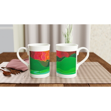Load image into Gallery viewer, Rolling Hills White 10oz Porcelain Slim Mug