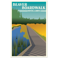 Load image into Gallery viewer, Beaver Boardwalk Art Prints
