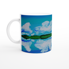 Load image into Gallery viewer, Natural Mirror White 11oz Ceramic Mug