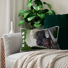 Load image into Gallery viewer, Robb Spun Polyester Lumbar Pillow
