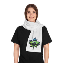 Load image into Gallery viewer, Maple Leaf Northern Lights Scarf
