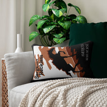 Load image into Gallery viewer, Sergeant Reckless Horse Spun Polyester Lumbar Pillow
