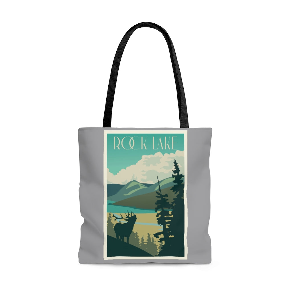 Rock Lake Tote Bag