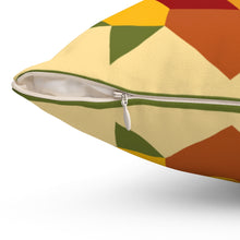 Load image into Gallery viewer, Rose Quilt Spun Polyester Square Pillow
