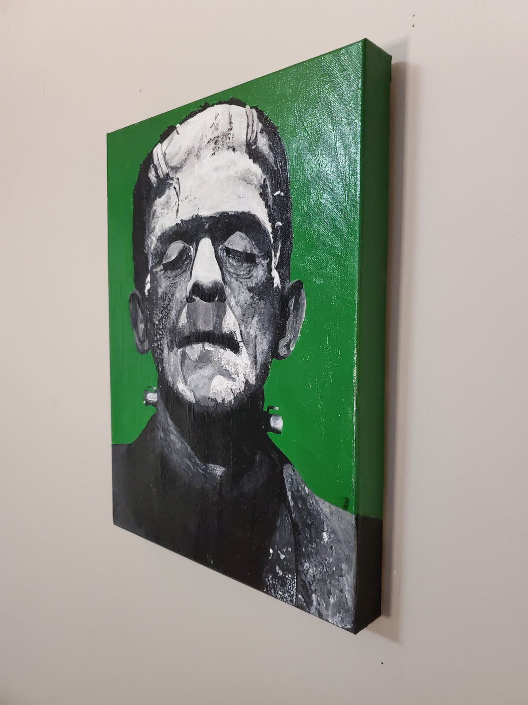 Frankenstein's Monster Original Painting