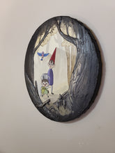 Load image into Gallery viewer, Over the Garden Wall Original Textured Painting
