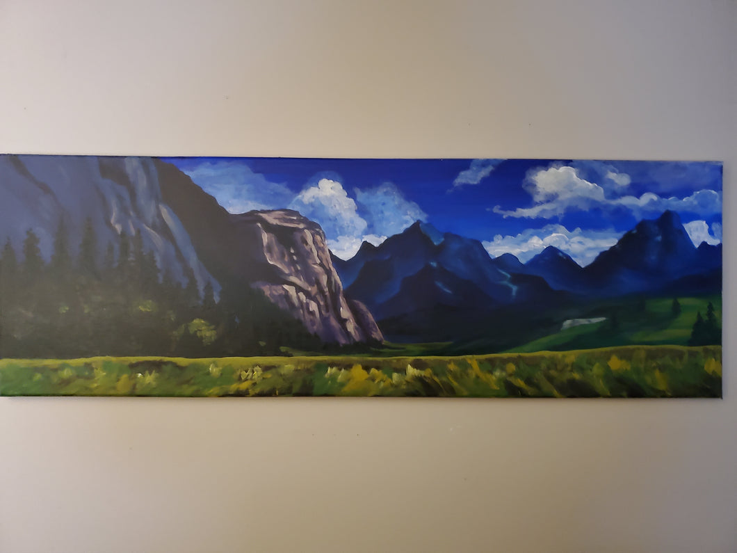 Into the Mountains- Inspired by Spirit Stallion of the Cimarron Original Painting