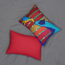 Load image into Gallery viewer, Nero and Tonto Spun Polyester Lumbar Pillow
