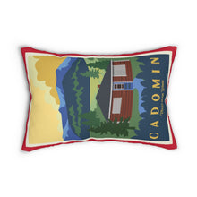 Load image into Gallery viewer, Cadomin Spun Polyester Lumbar Pillow
