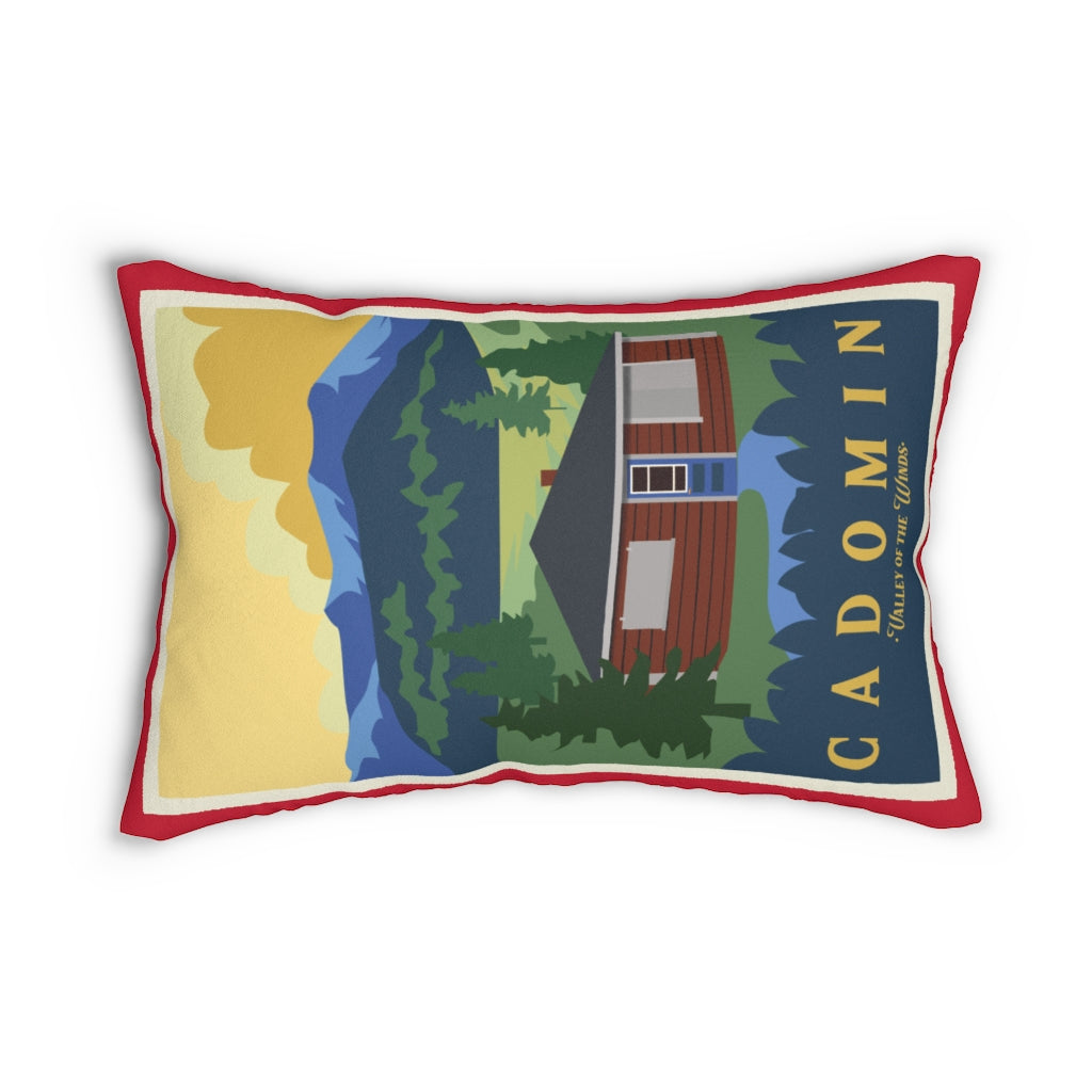 Cadomin Spun Polyester Lumbar Pillow