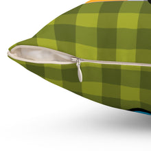 Load image into Gallery viewer, Camper Quilt Spun Polyester Square Pillow
