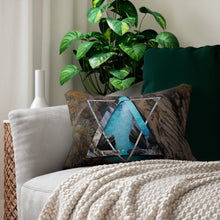 Load image into Gallery viewer, Athabasca Falls Polyscape Spun Polyester Lumbar Pillow
