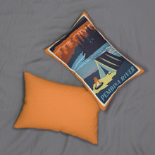 Load image into Gallery viewer, Pembina River Spun Polyester Lumbar Pillow
