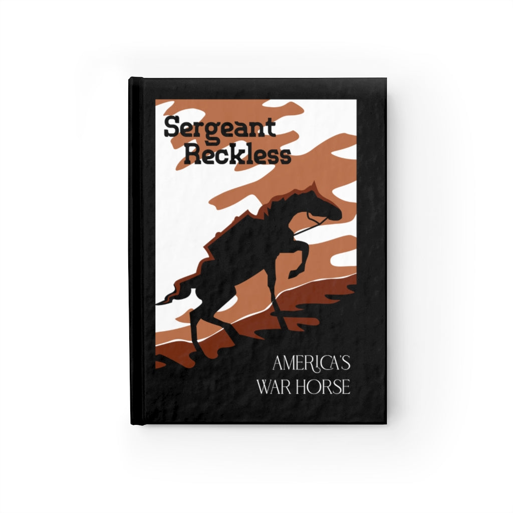 Sergeant Reckless- America's War Horse Journal - Ruled Line