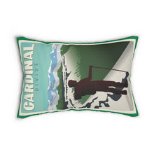 Load image into Gallery viewer, Cardinal Divide Spun Polyester Lumbar Pillow
