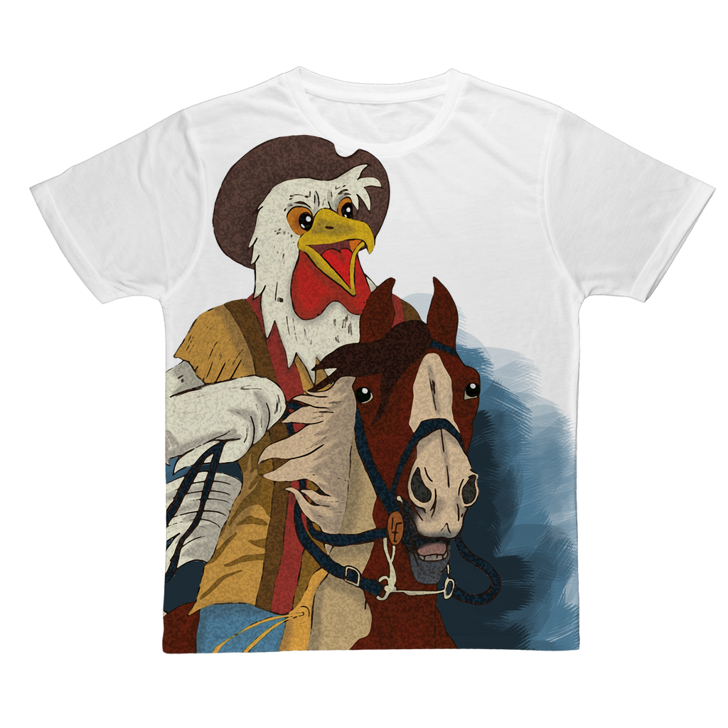 Rooster Bill Classic Sublimation Adult T-Shirt
