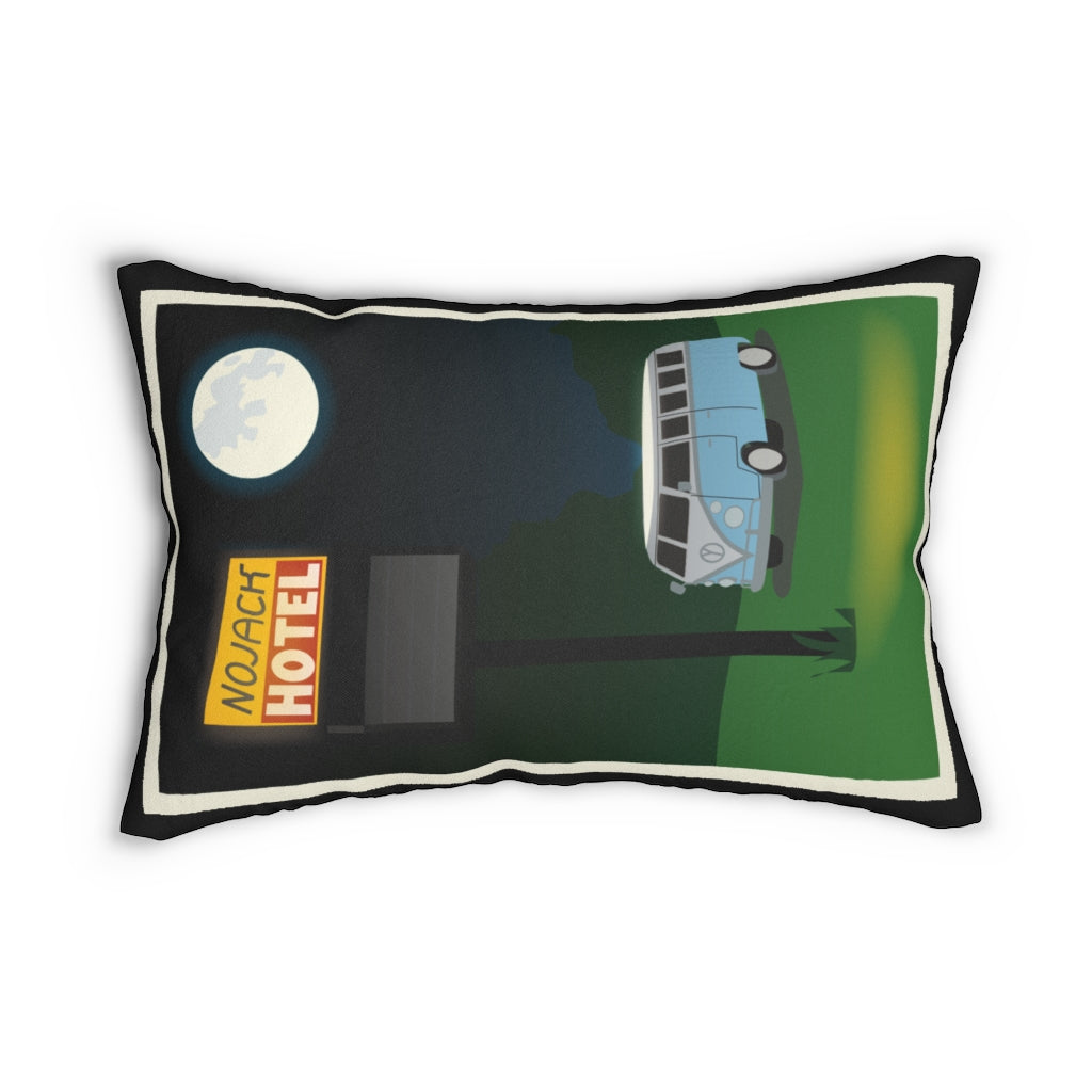 Nojack Hotel Spun Polyester Lumbar Pillow