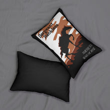 Load image into Gallery viewer, Sergeant Reckless Horse Spun Polyester Lumbar Pillow
