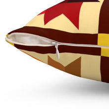 Load image into Gallery viewer, The Four Leaves Quilt Spun Polyester Square Pillow
