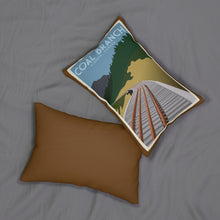 Load image into Gallery viewer, Coal Branch Spun Polyester Lumbar Pillow
