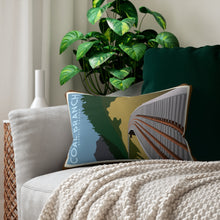Load image into Gallery viewer, Coal Branch Spun Polyester Lumbar Pillow
