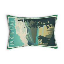 Load image into Gallery viewer, Rock Lake Spun Polyester Lumbar Pillow
