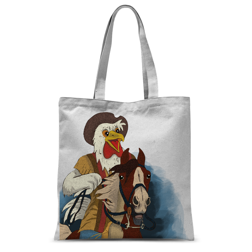 Rooster Bill Classic Sublimation Tote Bag