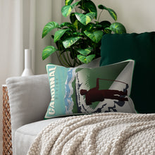 Load image into Gallery viewer, Cardinal Divide Spun Polyester Lumbar Pillow
