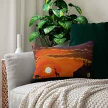 Load image into Gallery viewer, Before The Show Spun Polyester Lumbar Pillow
