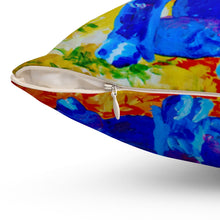 Load image into Gallery viewer, Pig &#39;Fernetta&#39; Spun Polyester Square Pillow

