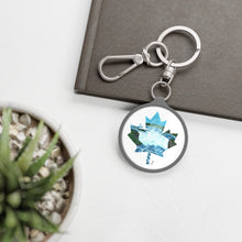 Load image into Gallery viewer, Maple Leaf Niagara Falls Keyring Tag
