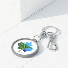 Load image into Gallery viewer, Maple Leaf Calbot Trail Keyring Tag
