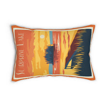 Load image into Gallery viewer, Surprise Lake Spun Polyester Lumbar Pillow
