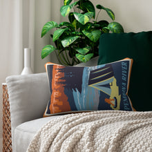Load image into Gallery viewer, Pembina River Spun Polyester Lumbar Pillow
