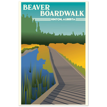 Load image into Gallery viewer, Beaver Boardwalk Art Prints
