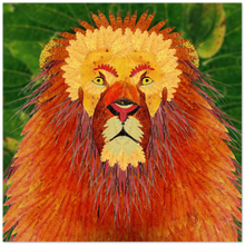 Load image into Gallery viewer, Leaf Lion Art Prints
